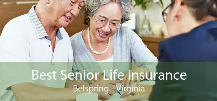Best Senior Life Insurance Belspring - Virginia