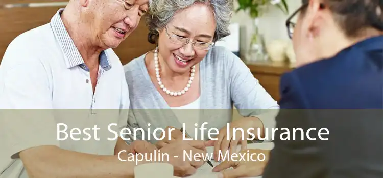 Best Senior Life Insurance Capulin - New Mexico