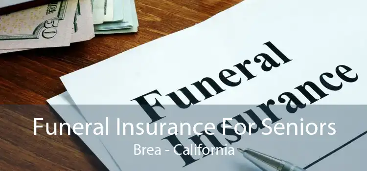 Funeral Insurance For Seniors Brea - California