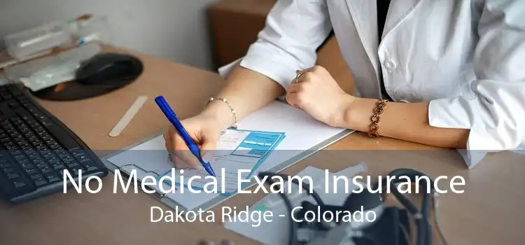 No Medical Exam Insurance Dakota Ridge - Colorado