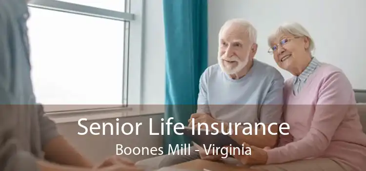 Senior Life Insurance Boones Mill - Virginia