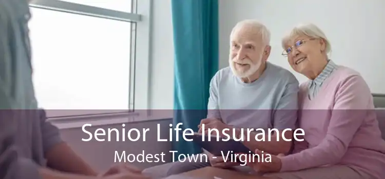 Senior Life Insurance Modest Town - Virginia