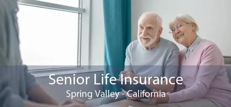 Senior Life Insurance Spring Valley - California