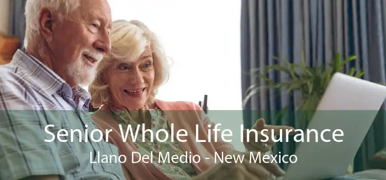 Senior Whole Life Insurance Llano Del Medio - New Mexico