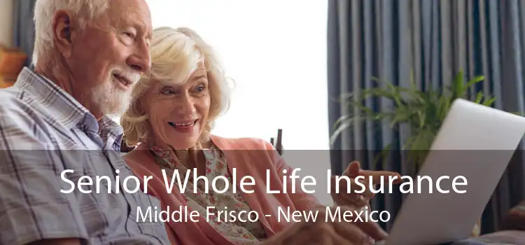 Senior Whole Life Insurance Middle Frisco - New Mexico
